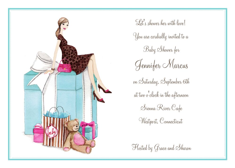 Baby Box Invitation