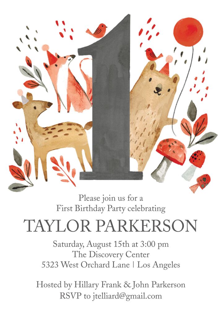 Fox Hollow Invitation