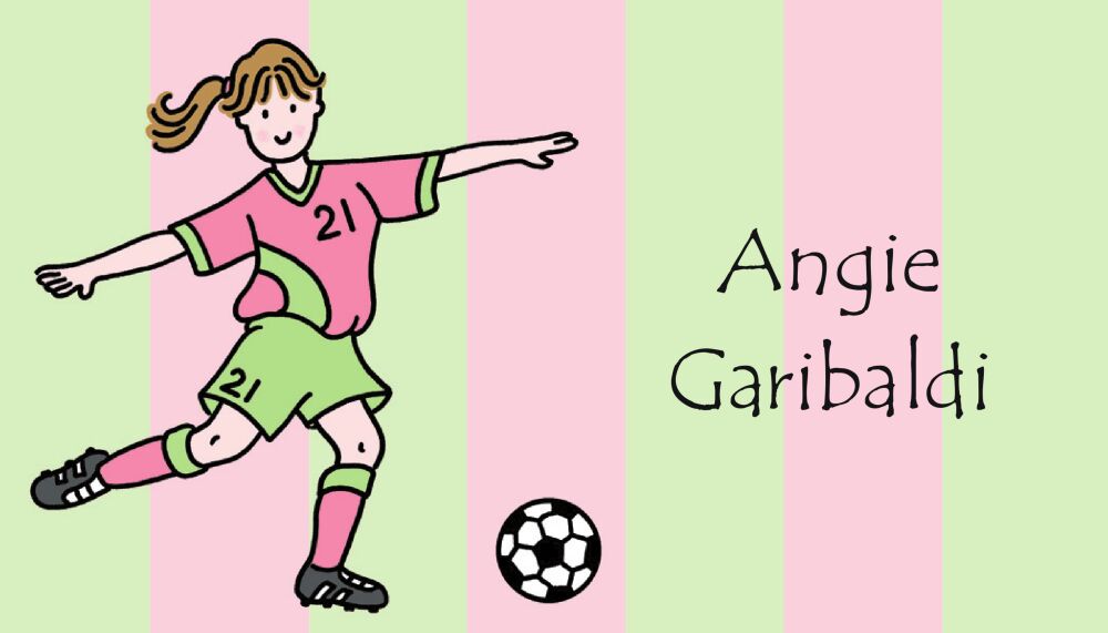 Small What a Kick! Calling Card