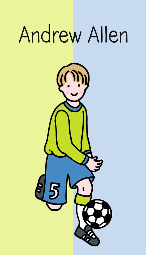 Small Soccer All-Star Calling Card