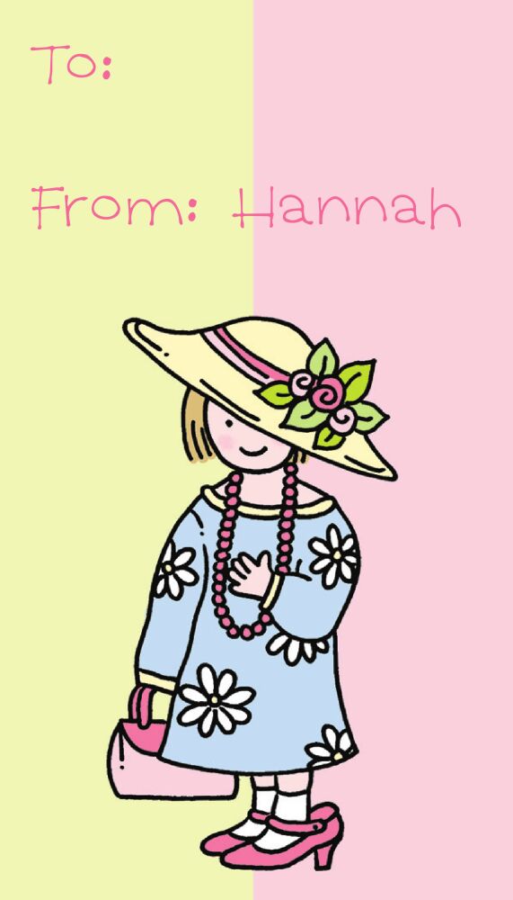 Small Tiny Dress-up Fun Calling Card