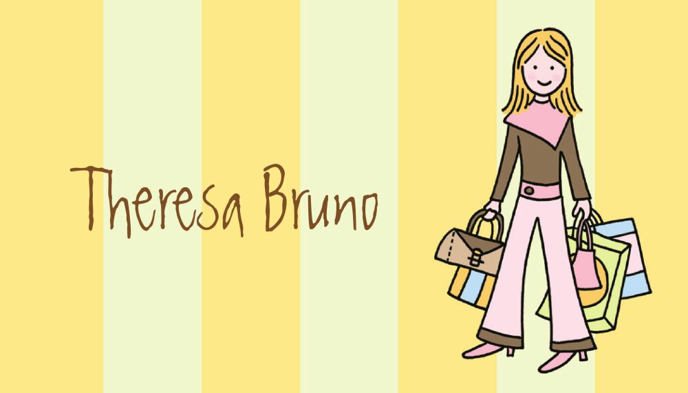 Small Fashion Avenue Calling Card