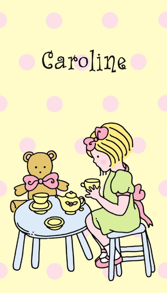 Tea For Two Calling Card