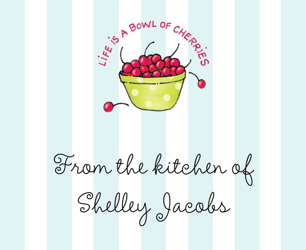 Tiny Bowl of Cherries Sticker 