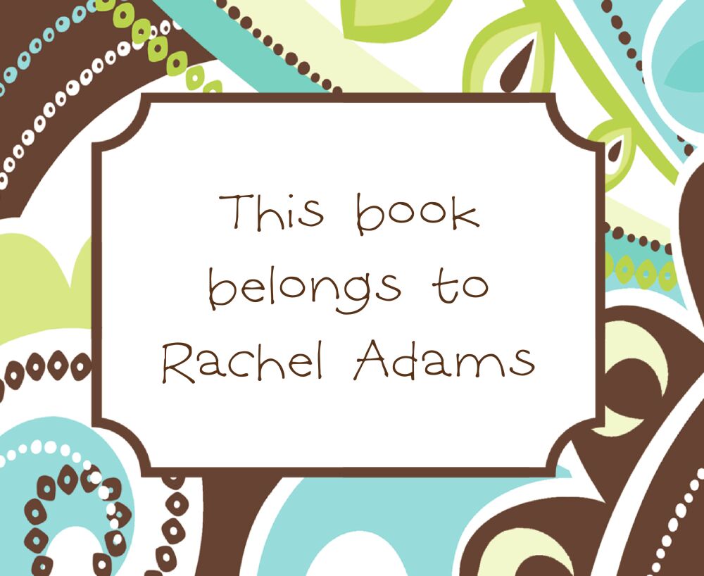 Tres Chic Teal Sticker 