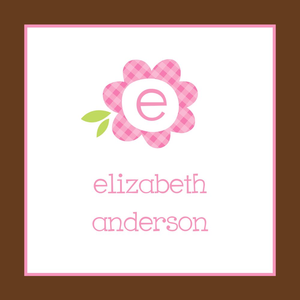 Playful Petals Calling Card