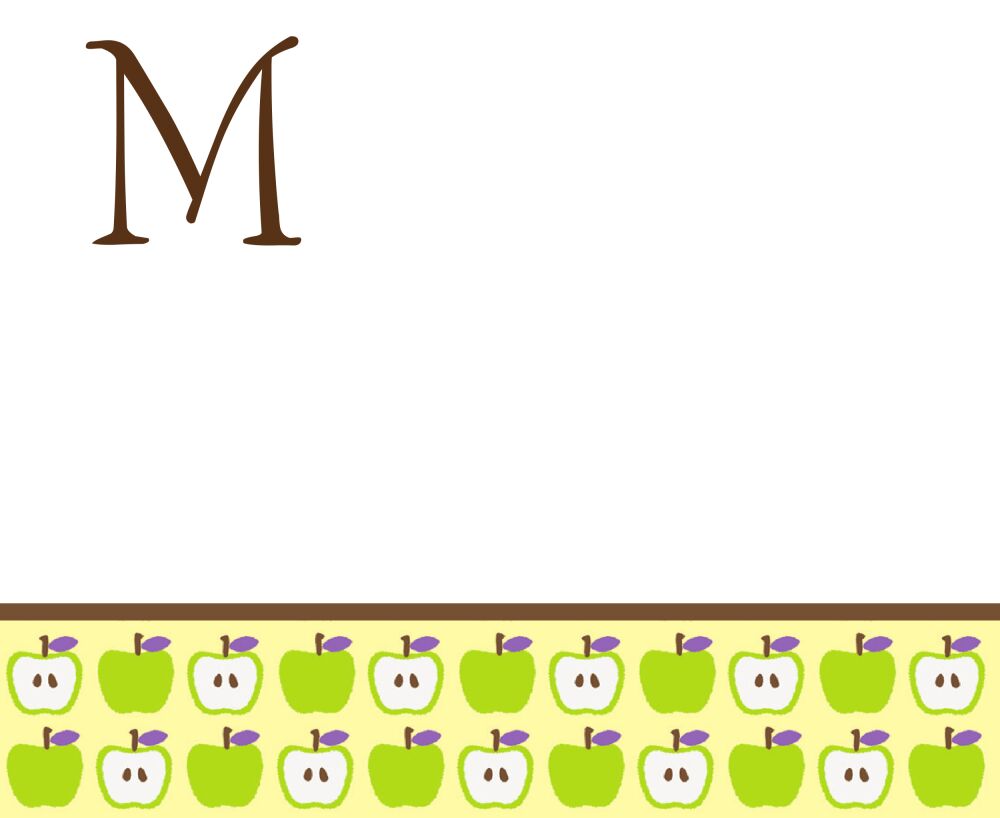 Apple A Day Sticker 
