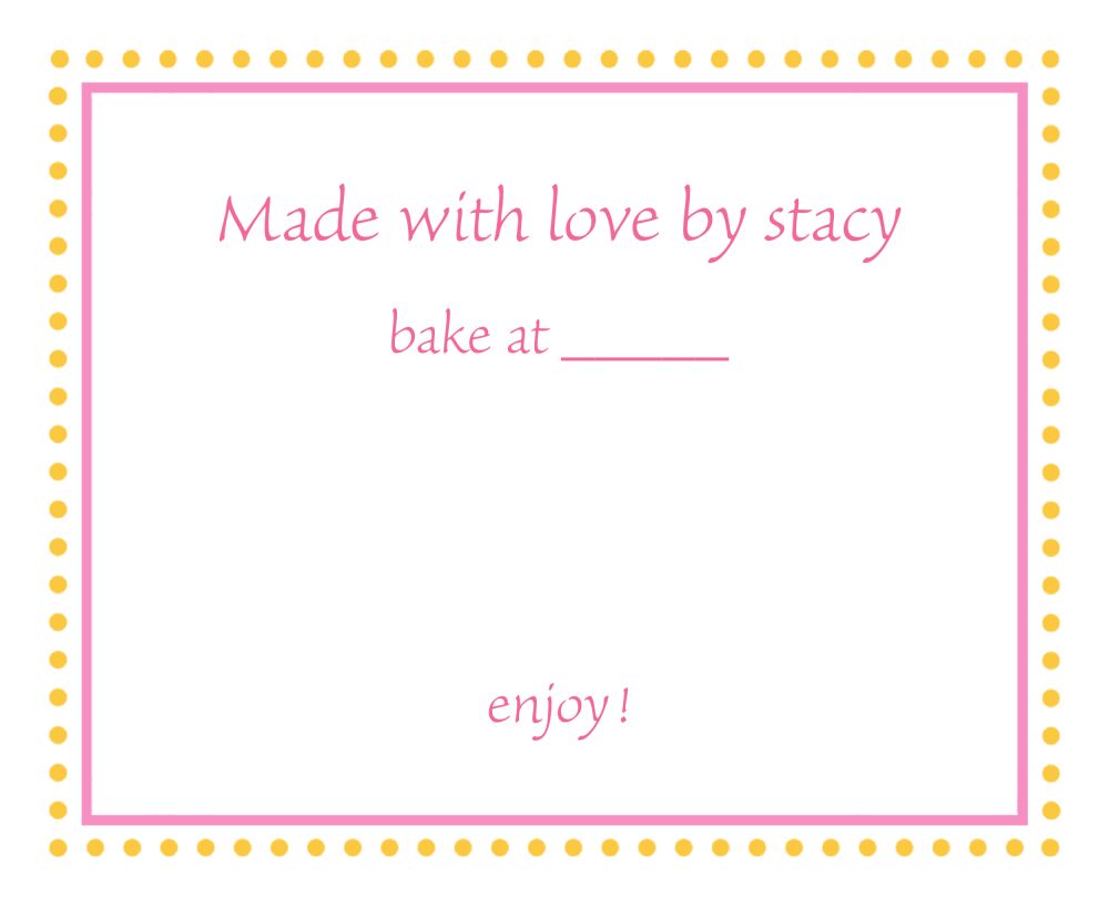 Orange Dotted Border Sticker 