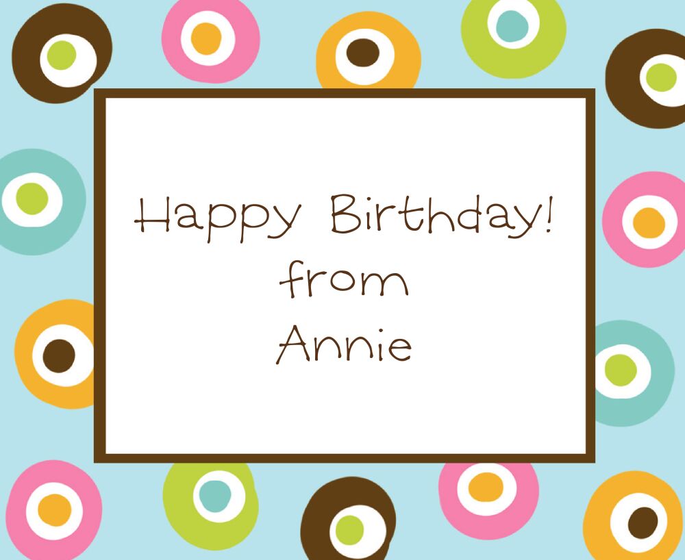 Aqua Yo Yo Calling Card