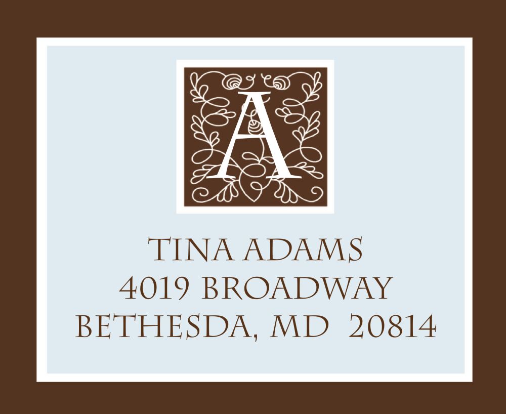 Simple Elegance Calling Card