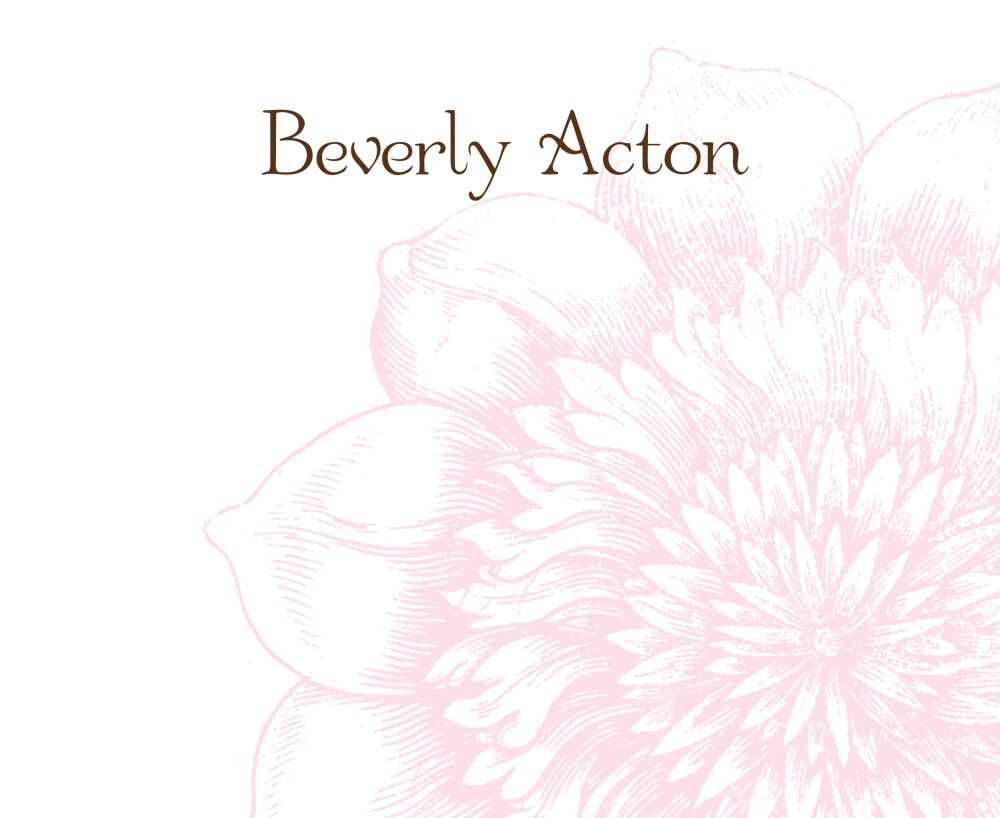 Berry Blossom Calling Card