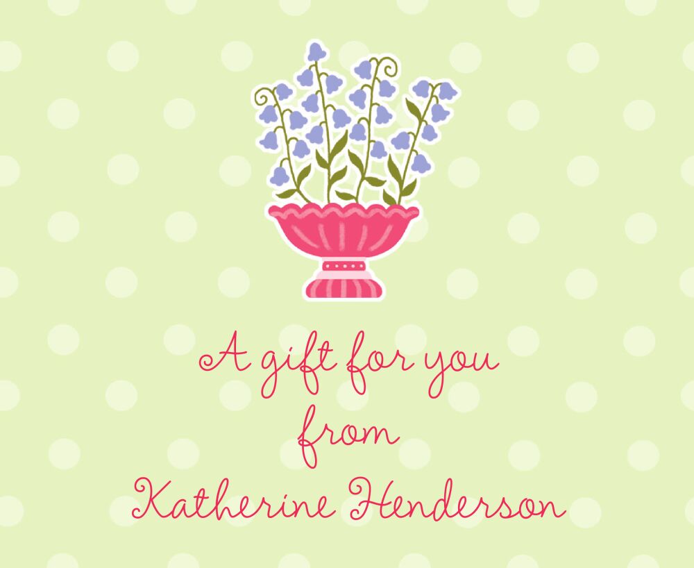 Pear Petticoat Calling Card