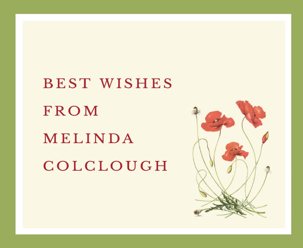 Perfect Poppies Calling Card