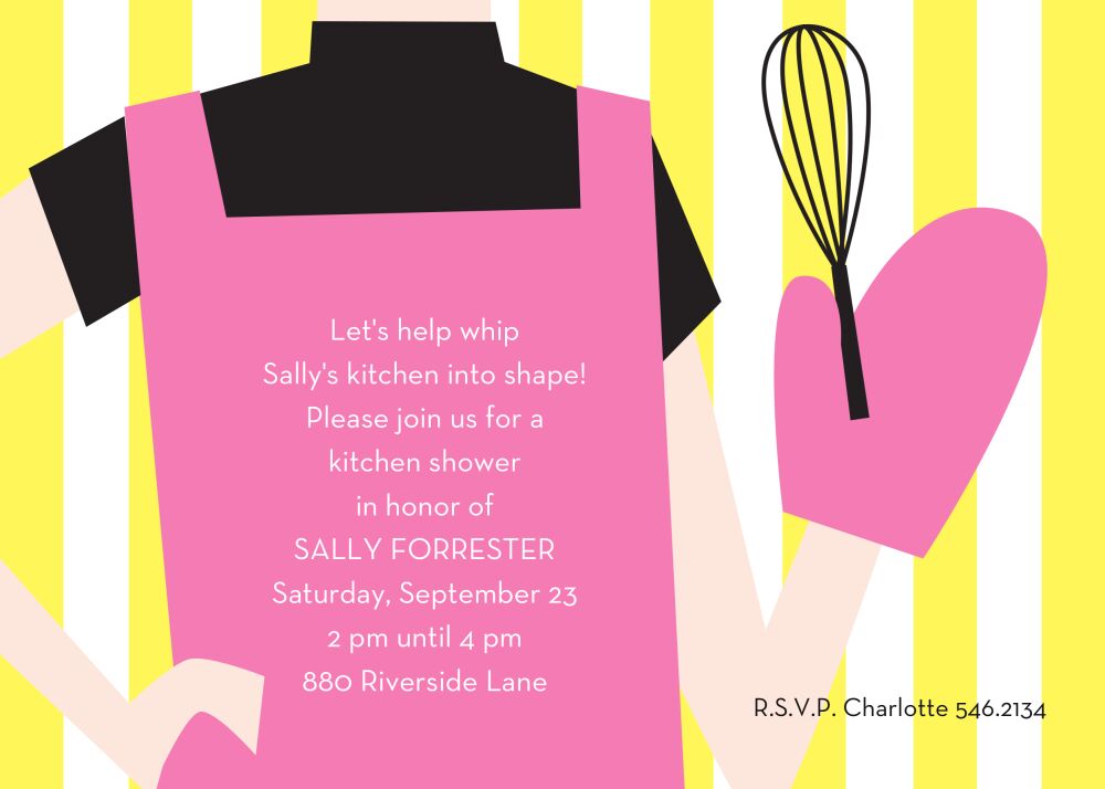 Whippin' Up Fun Invitation