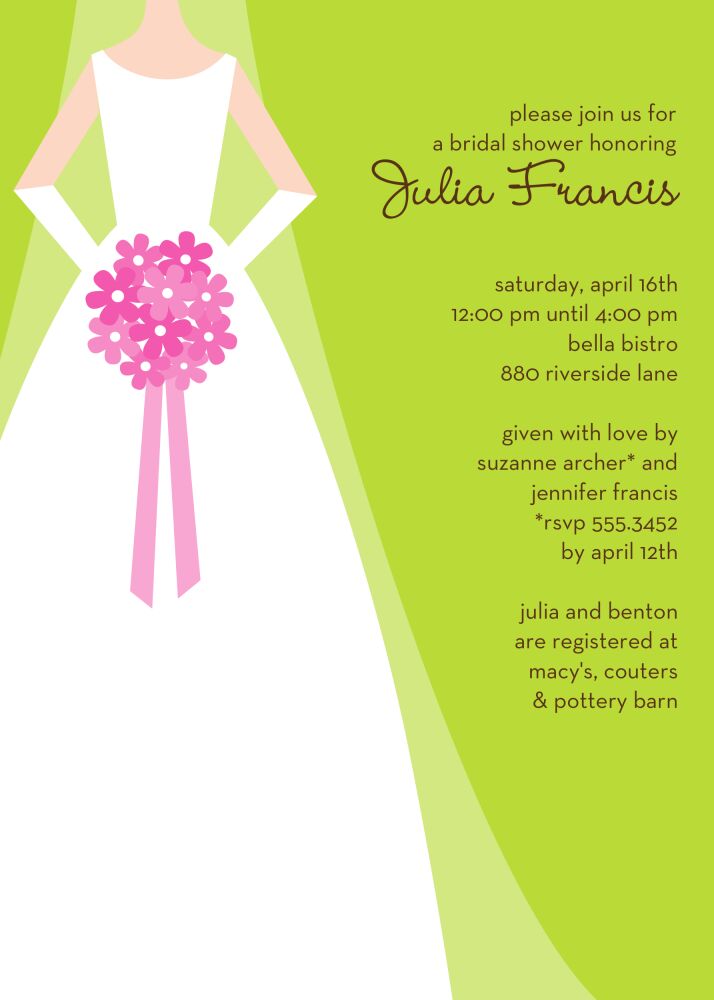 Bride To Be Invitation