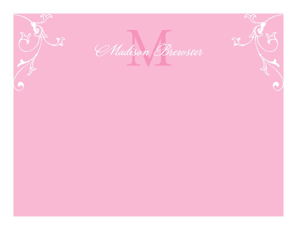 Lovely - Pink Flat Note