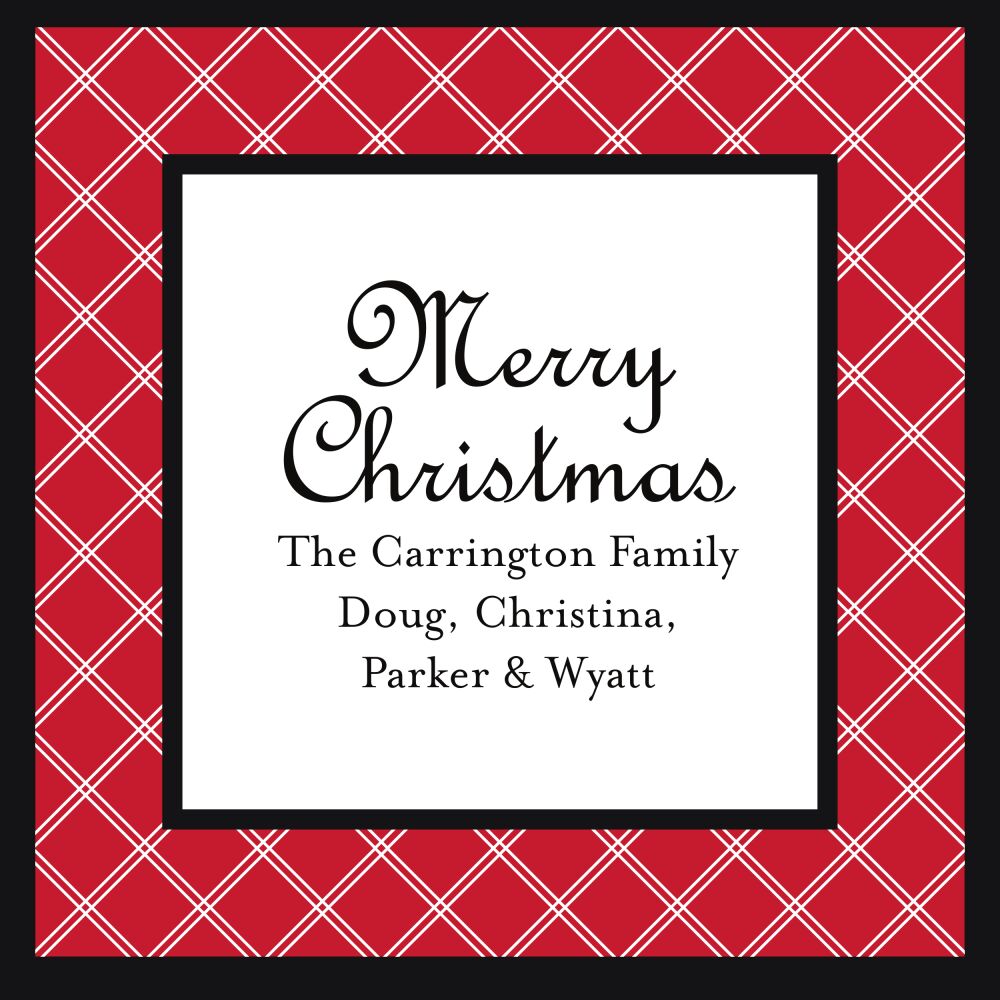 Twin Trellis - Cinnamon Folded Enclosure Card