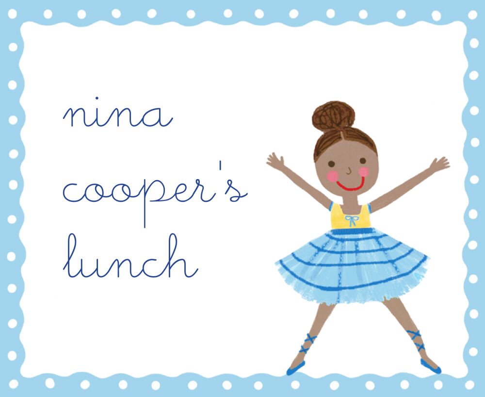 Nina Ballerina Calling Card