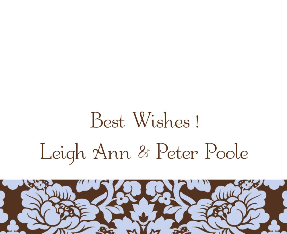 Lilac Meadow Calling Card