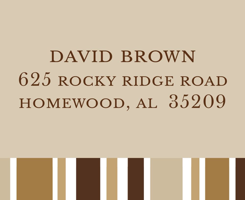 Mr. Big Taupe Calling Card