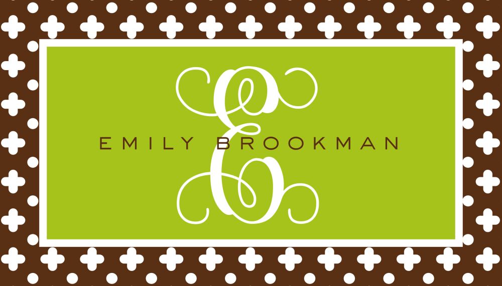 Secret Garden Calling Card