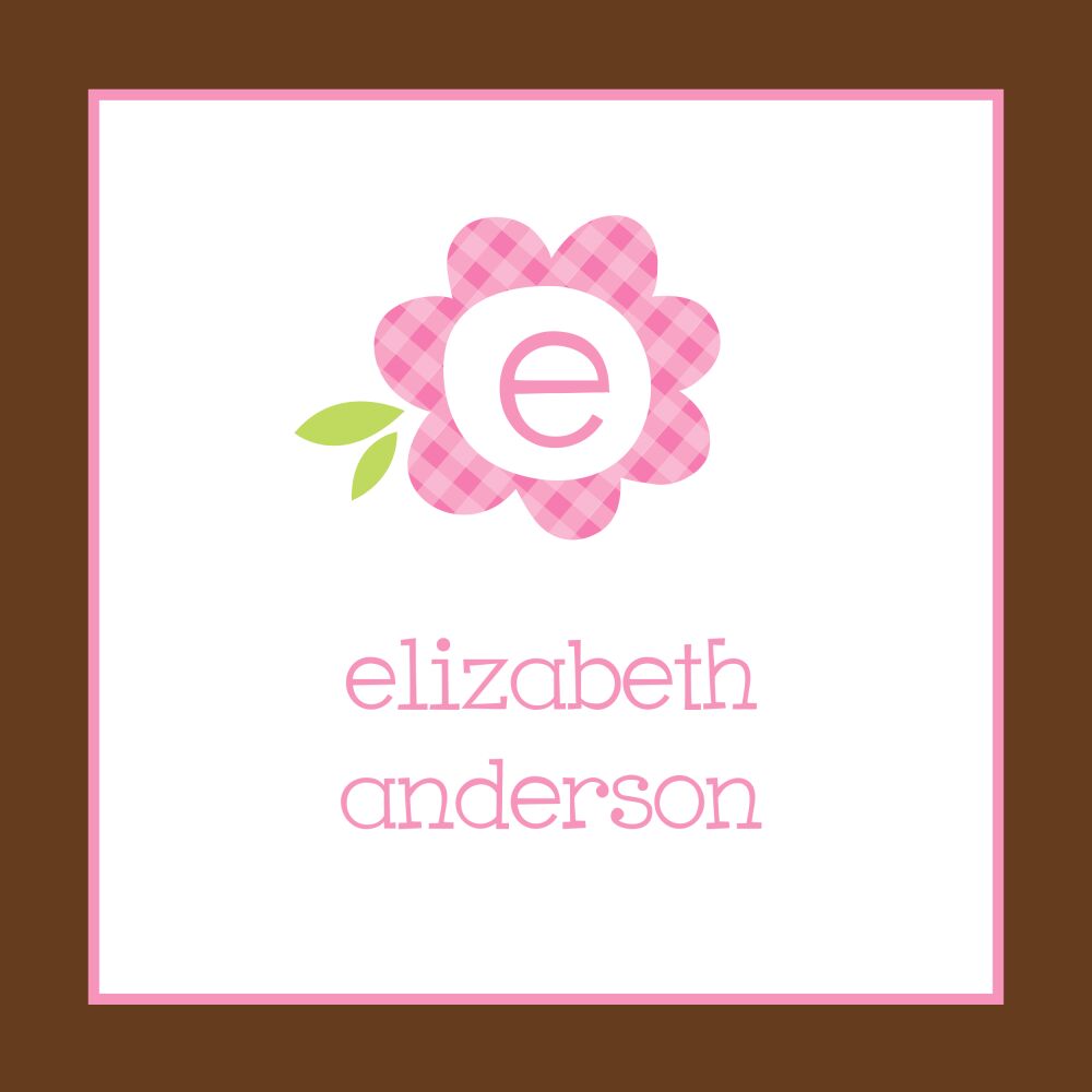 Playful Petals Folded Enclosure Card 