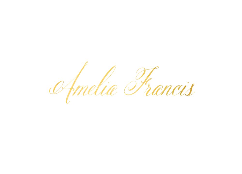 Gilded Script (Personalized Foil) Folded Note **Price shown does not include extra foil die and stamping fee