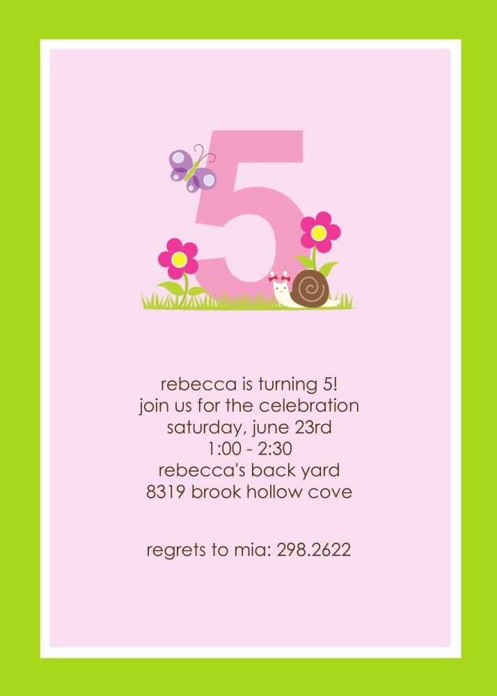 Little Sweetheart Party Invitation