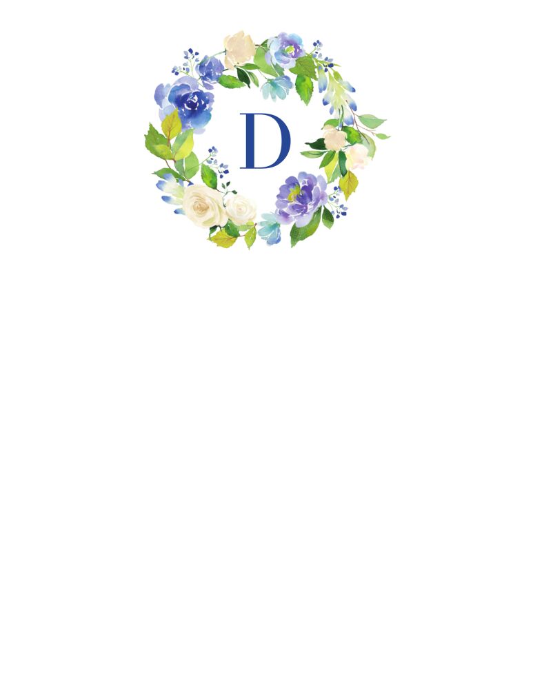 Painted Blooms Flat Note