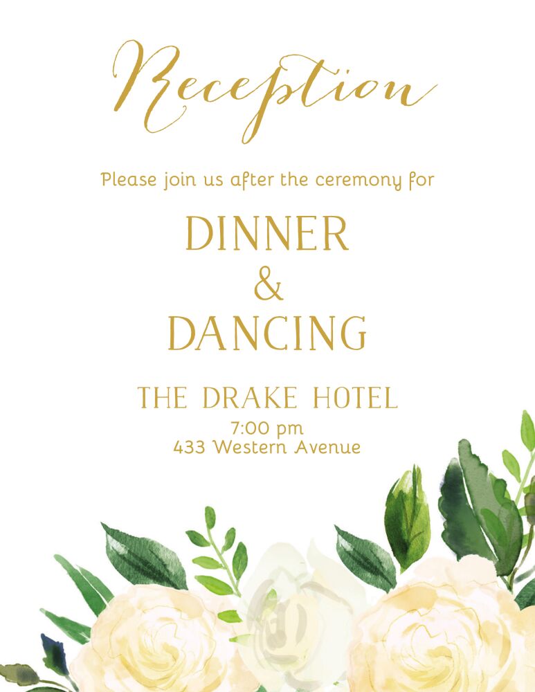 Dreamy Blooms Insert Card