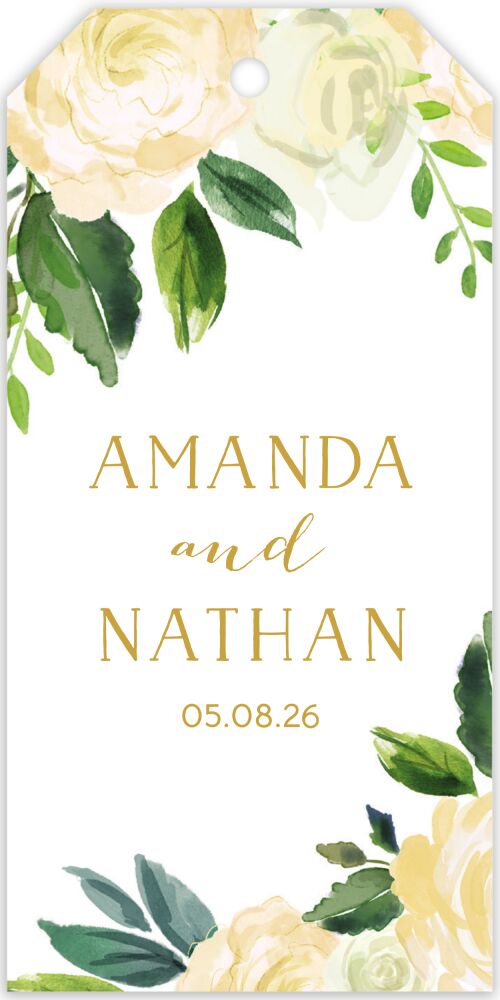 Dreamy Blooms Hanging Gift Tag