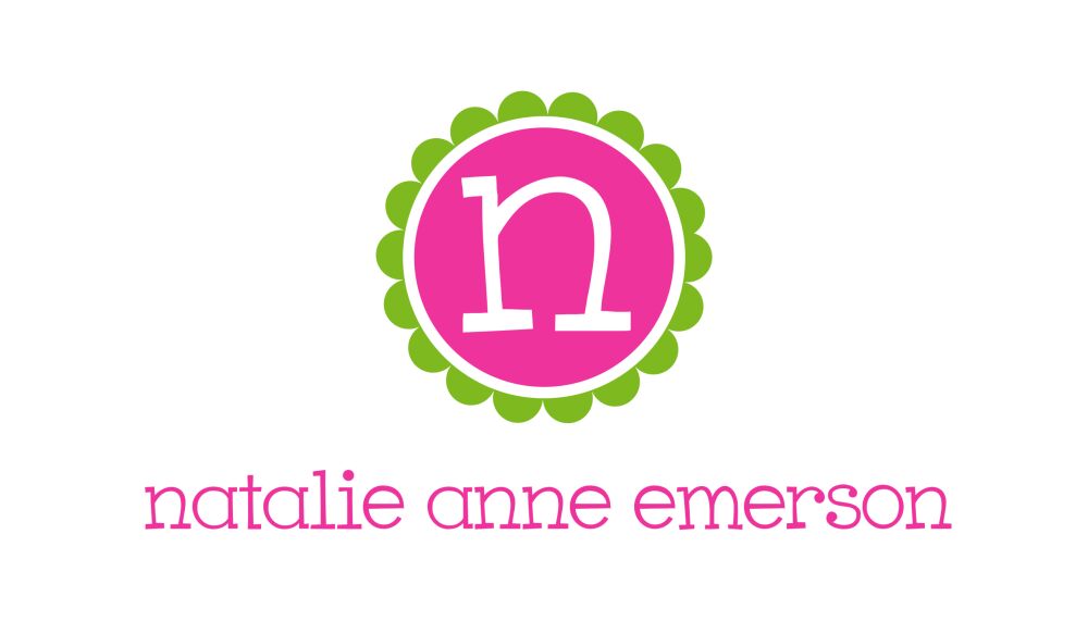 Simply Scalloped-Pink Calling Card
