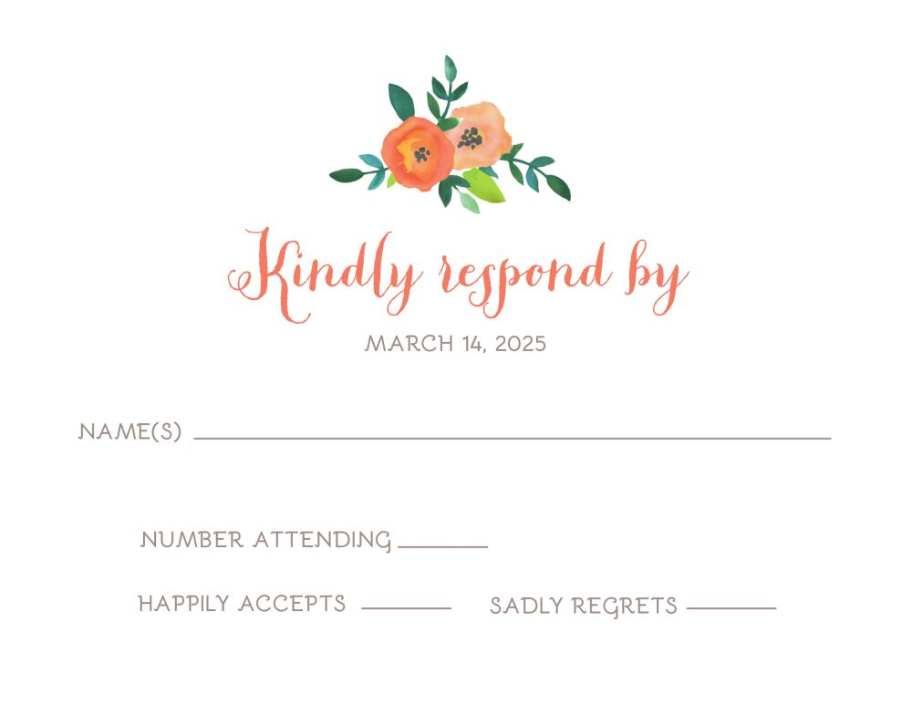 Perennial Promise Response Card