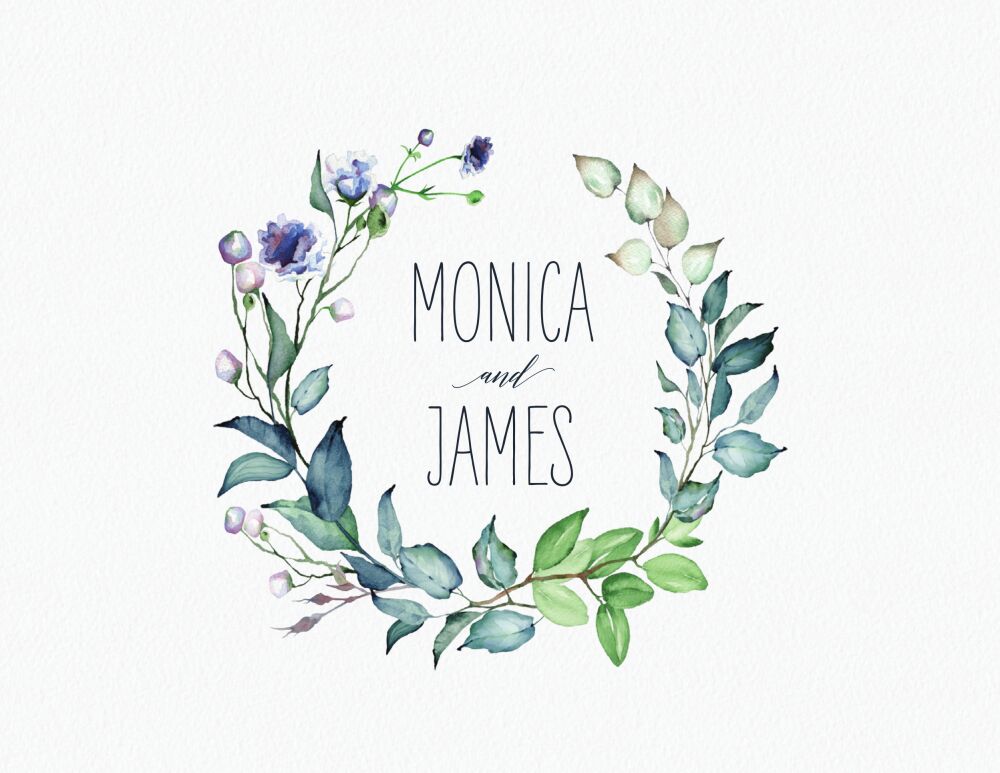 Sculpted Wreath Folded Note