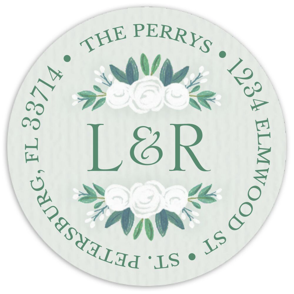 Chalk Flowers Sticky