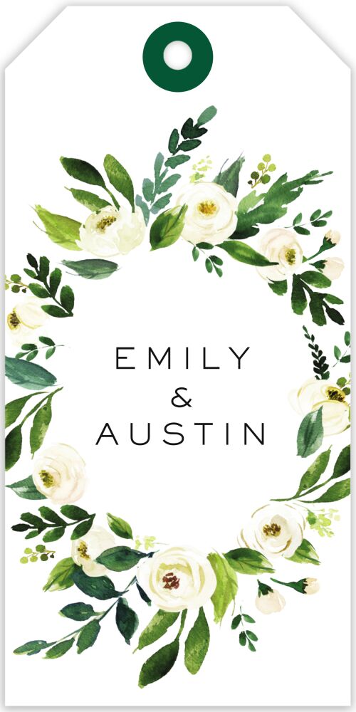 Petite Jardin Hanging Gift Tag