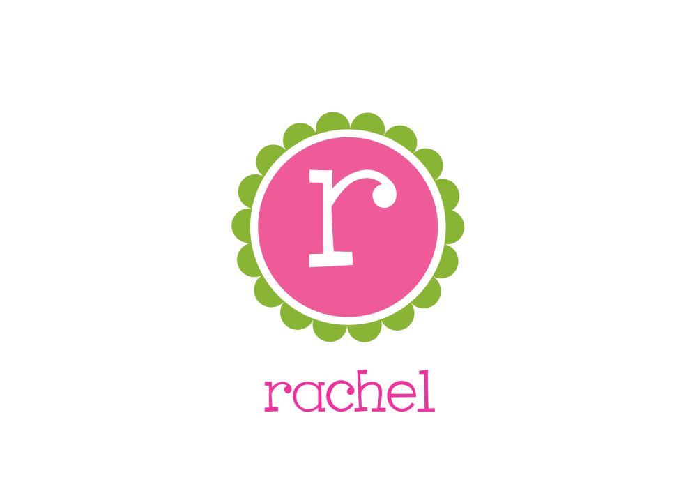 Simply Scalloped - Pink Sticker 