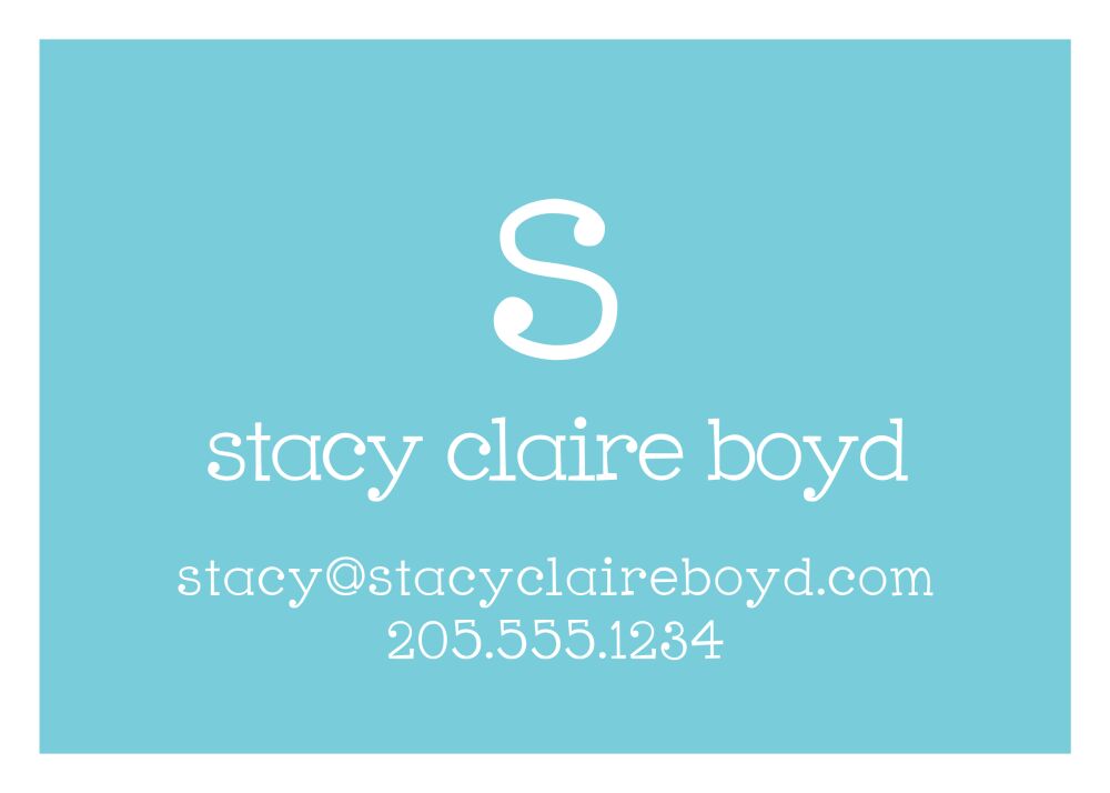 Chevron Stripe - Green Flat Enclosure Card