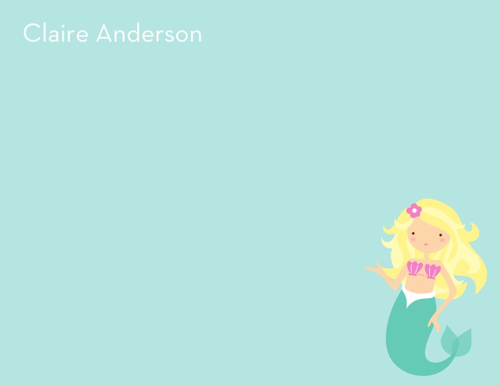 Mermaid Flat Note
