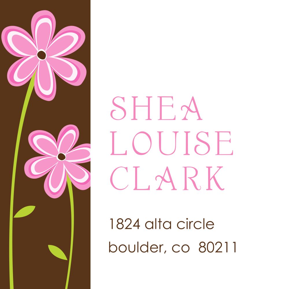 Pink Daisy Delight Enclosure Card