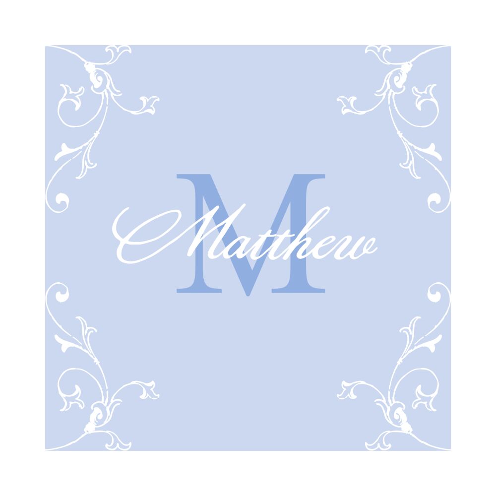 Lovely - Blue Calling Card