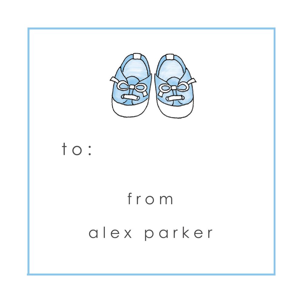 Baby Steps - Blue Calling Card