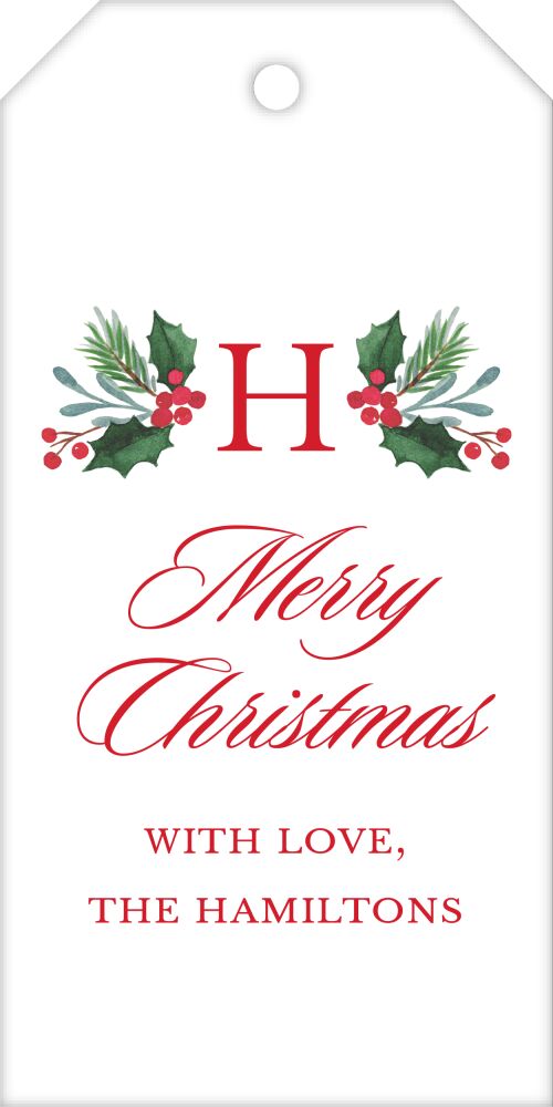 Family Season Hanging Gift Tag