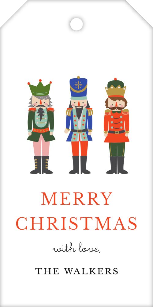 Let's Go Nuts (Nutcracker) Hanging Gift Tag 