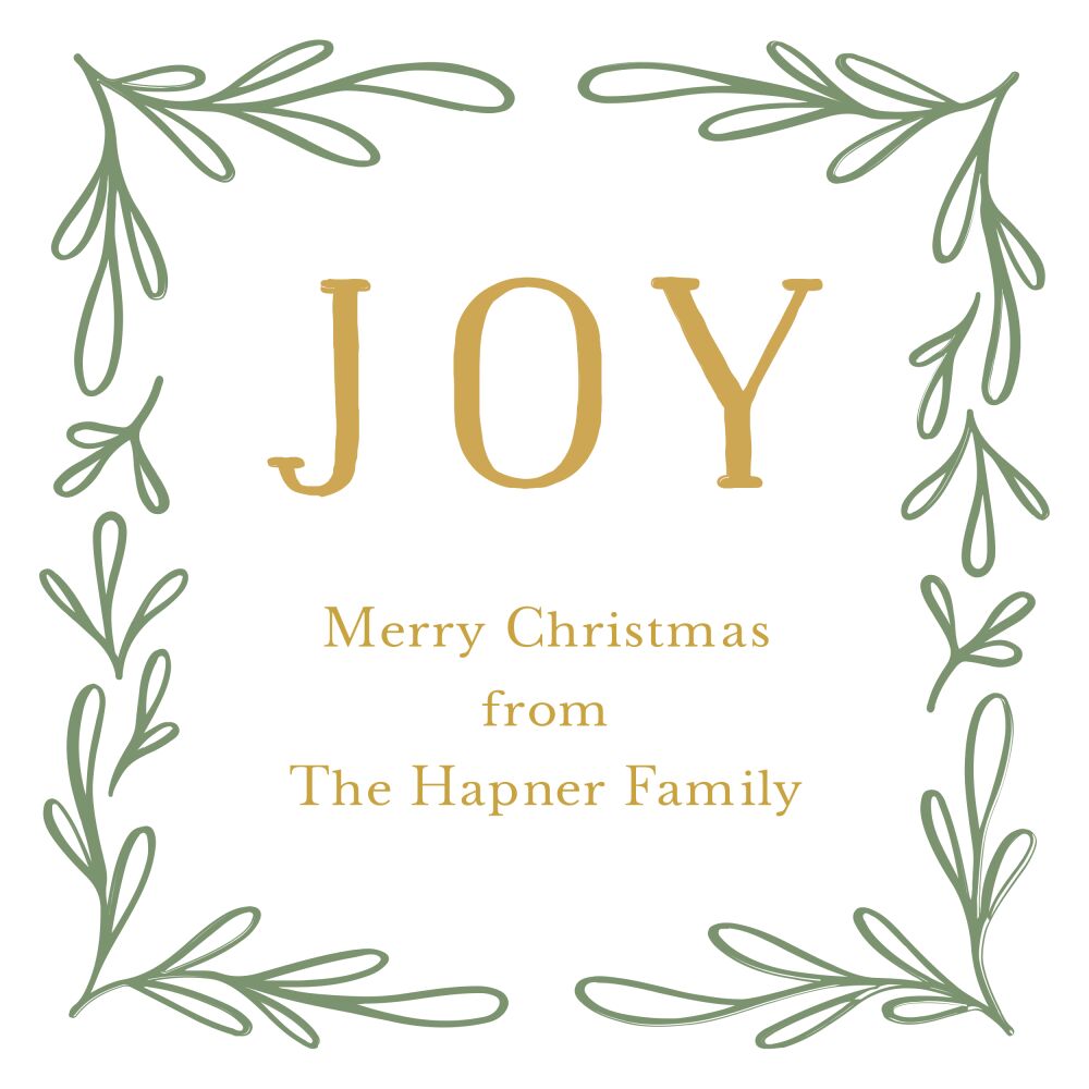 Sweet Joy Enclosure Card