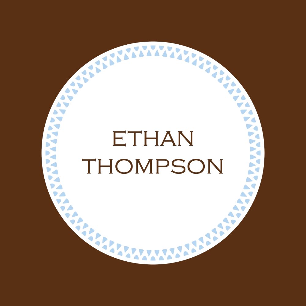 Crisp - Blue Sticker 