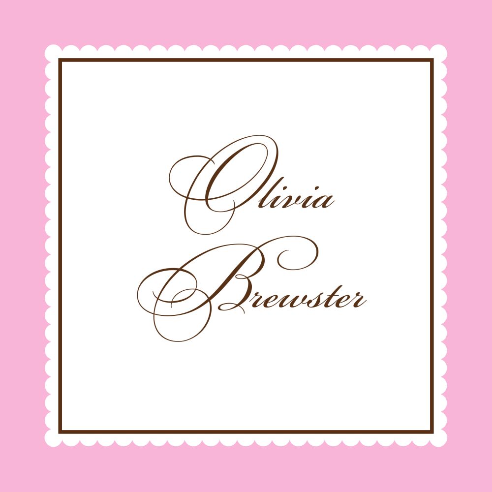 Perfect Gift - Pink Calling Card