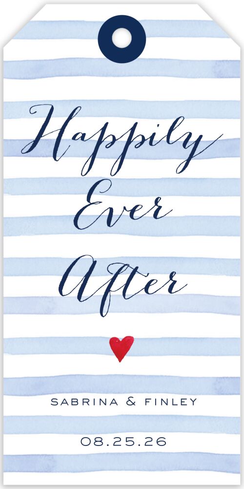 Blue Skies Ahead Hanging Gift Tag