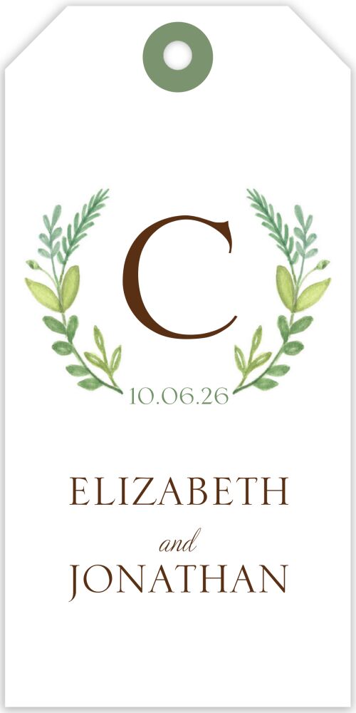 French Garden Hanging Gift Tag