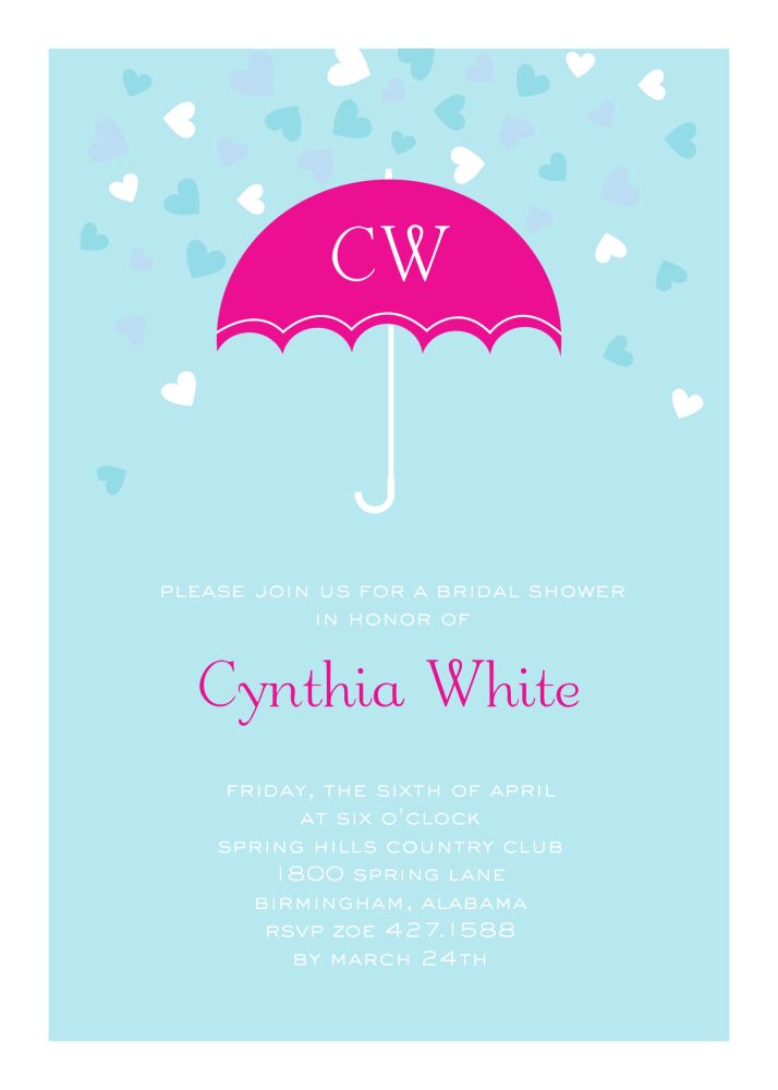 Showered With Love Invitation